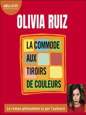 cover image of La Commode aux tiroirs de couleurs